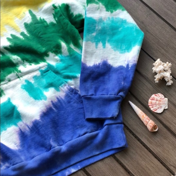 🌴🔆TALENTLESS- TIE-DYE HOODIE SWEATSHIRT🔆🌴 - Picture 9 of 14